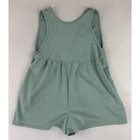 Urban Outfitters Romper Tank Top Seafoam Green Cottage Spring Summer Womens Sz S - Picture 7 of 7